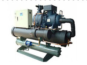 水冷螺杆中温机组三机头